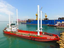 ROTA NEHİR - SELF PROPELLED JACK UP BARGE