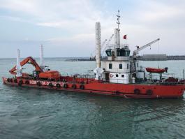 ROTA NEHİR - SELF PROPELLED JACK UP BARGE